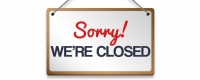 Sorry! We're closed